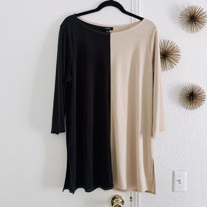 Black & Tan Tunic